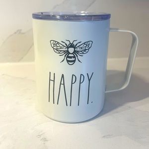Rae Dunn Bee Happy insulated travel mug